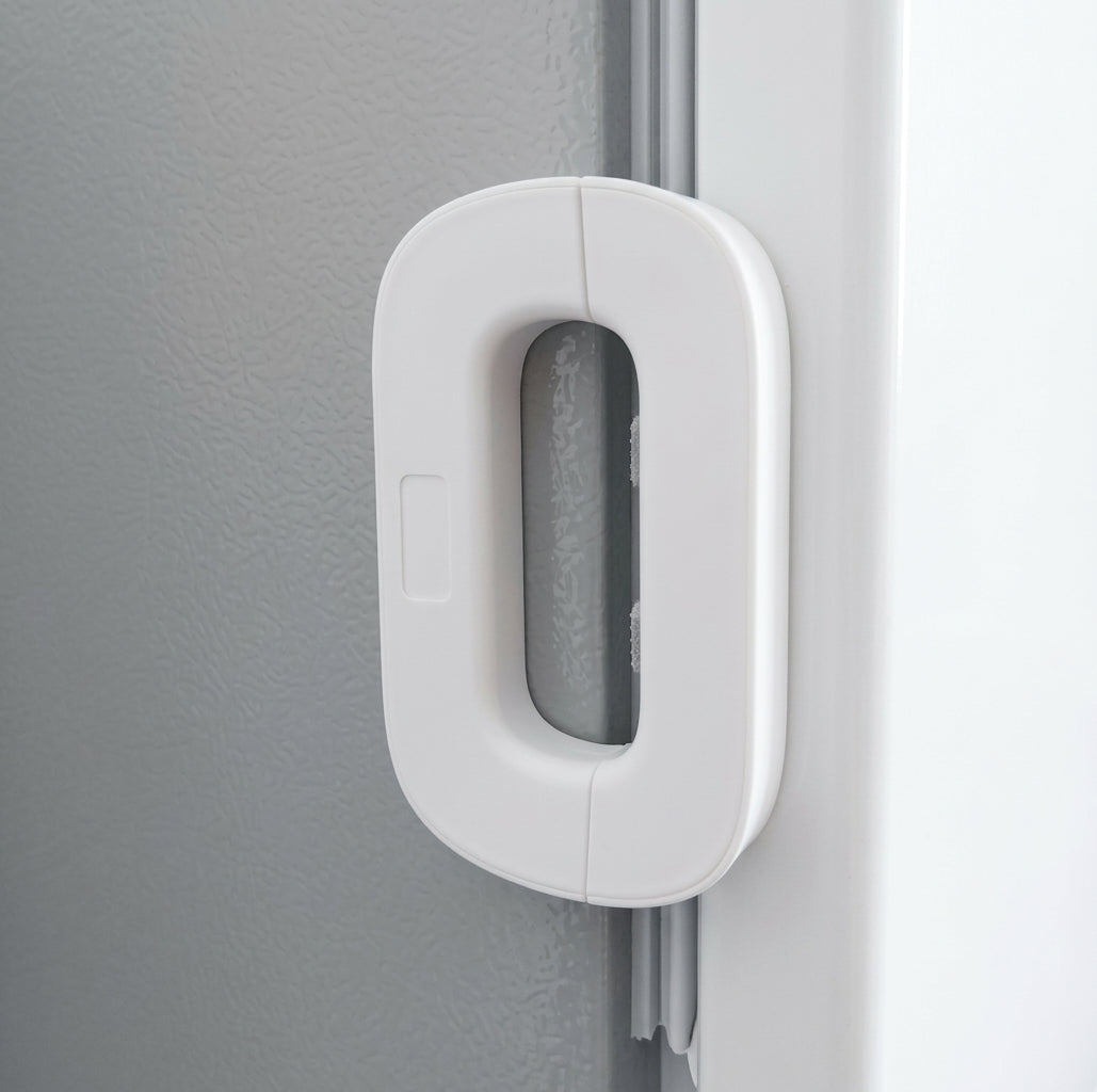 ParentPrep Fridge Safety Lock | Child-Proof Double-Button Latch